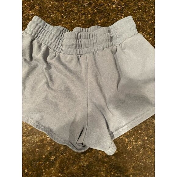 Hurley Women's Light Blue Drawstring Shorts Size M Casual Relaxed Fit - Picture 4 of 5